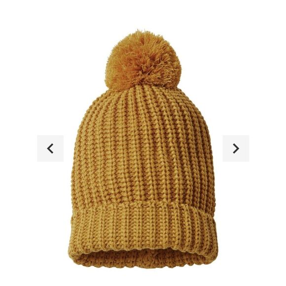 RICHARDSON - CHUNK CABLE BEANIE W/ CUFF & POM - Picture 1 of 8